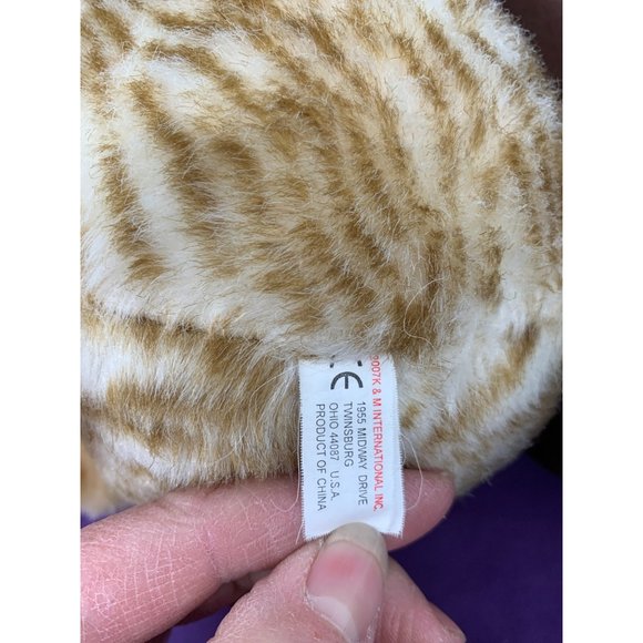 2007 KNM International Toys Horned Owl Scratched Plastic Eyes, 12 Inch - Picture 9 of 13